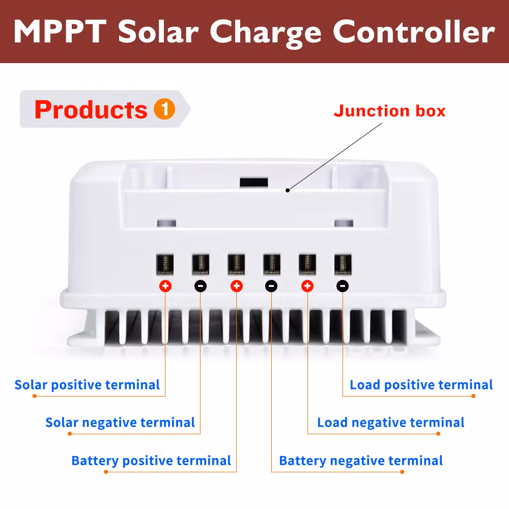 Smart Solar Panel Charger Regulator 12V 24V DC Automatic Voltage Recognition 30A 40A Solar MPPT Controller