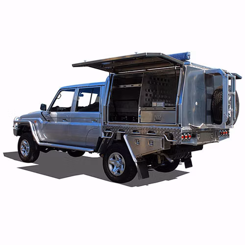 OEM 1500mm Ute Tray Trundle Drawer Car Aluminium Canopy Cargo Drawer Pullout Slide Truck Storage Bench Drawer