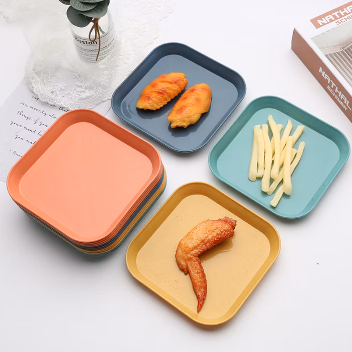 Hot Products Bamboo Cutting Board Square Durable Cheese Board Customizable Logo Bamboo Cheese Board