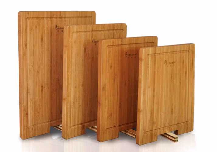 Custom Engraved Bamboo Wood Eco-Friendly Bamboo Products Cheese Board Set