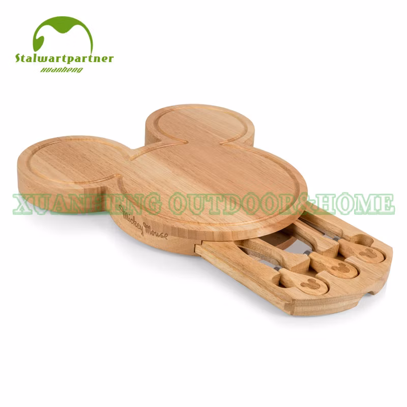 Good Quality Kitchen Multi-Use Round Wooden Cheese Board