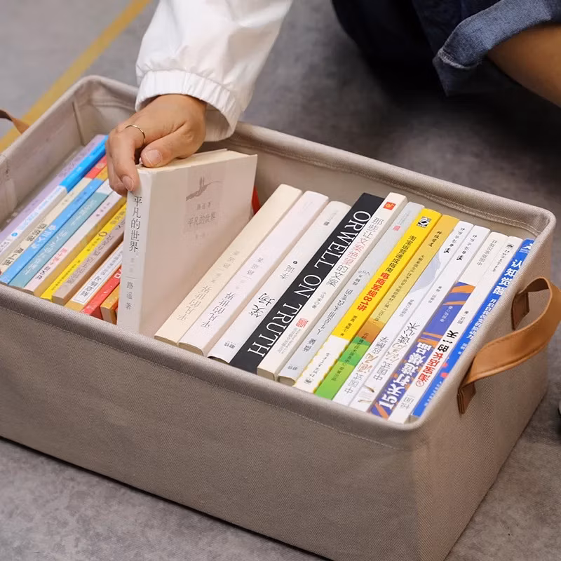Foldable Storage Bin Fabric Storage Baskets with Handles for Organizing