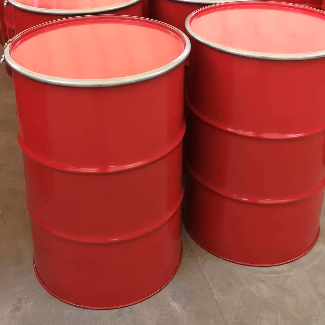 60L Big Chemical Mixer Drum Plastic Chemical Drum Large Tin Drum Open Closed Mouth Baking Paint Metal Barrels