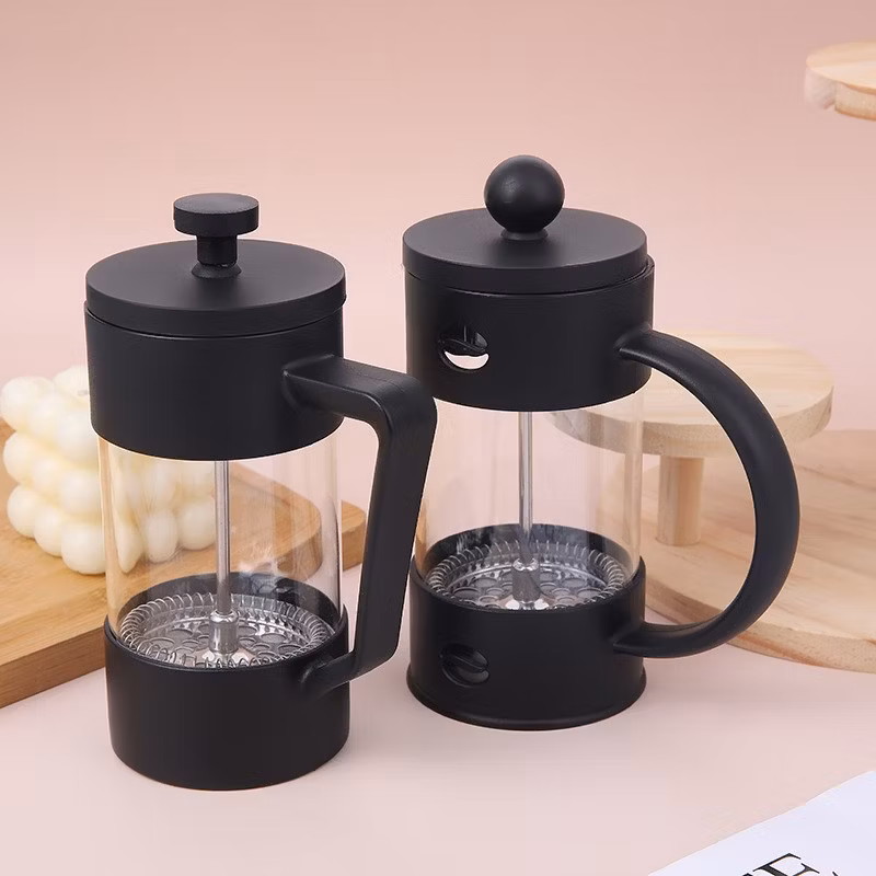 Coffee Pot, Manual Drip Household Filter-Type Utensil, Tea Brewer, Teacup, Cold Brew Coffee Filter Cup, French Press. Seven Methods of French Press.