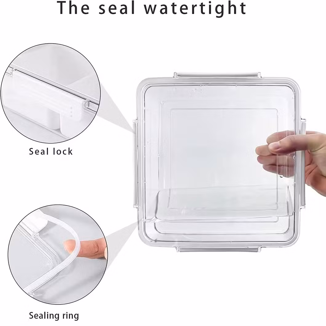 Aohea 4 8 Grid 4 8 Grid Bento Box Reusable Silicon Food Containers with Silicone Lid Food Storage Container Kids Lunch Box Snack Box