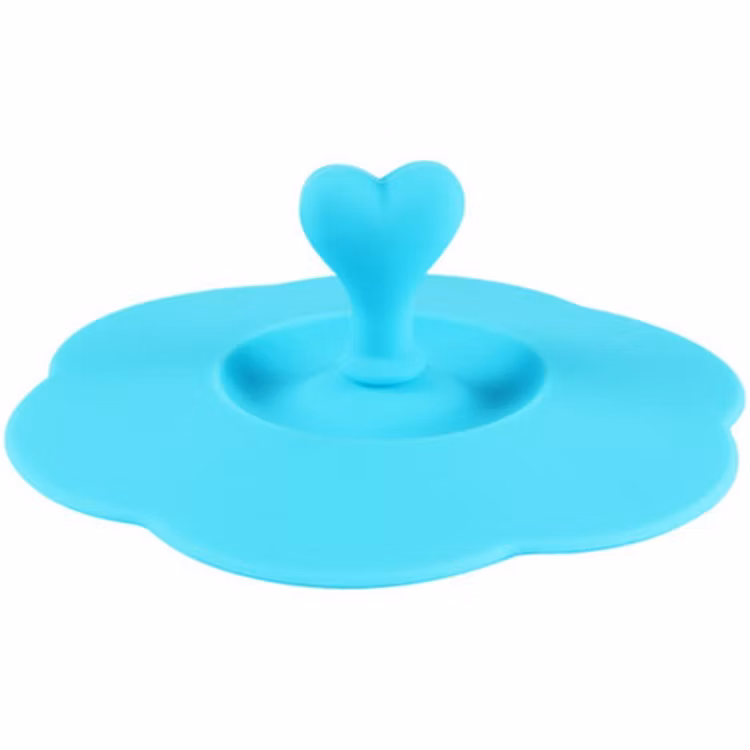 Reusable Silicone Lid Custom Glass Cup Ceramic Mug Coffee Lid Silicon Lid