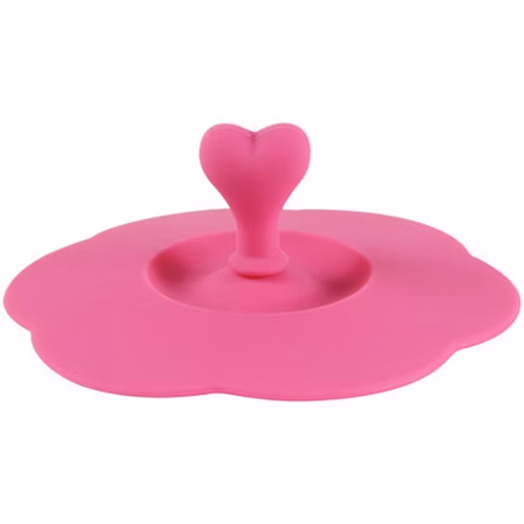 Reusable Silicone Lid Custom Glass Cup Ceramic Mug Coffee Lid Silicon Lid