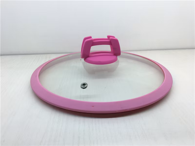 Custom Size Color Adjustable Silicone Glass Pot Lid