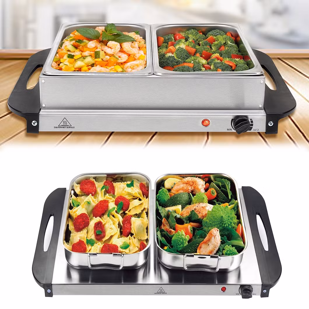2021 High Quality Stainless Steel Food Warmer/Buffet Serving Soup Station