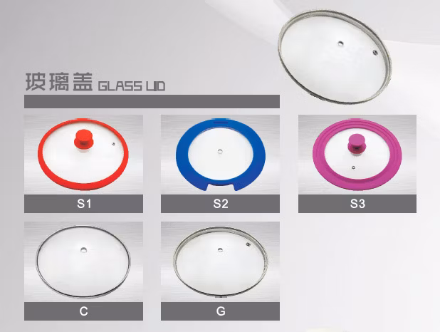 Modern Kitchen Designs Various Size Universal Tempered Glass Lid G Type