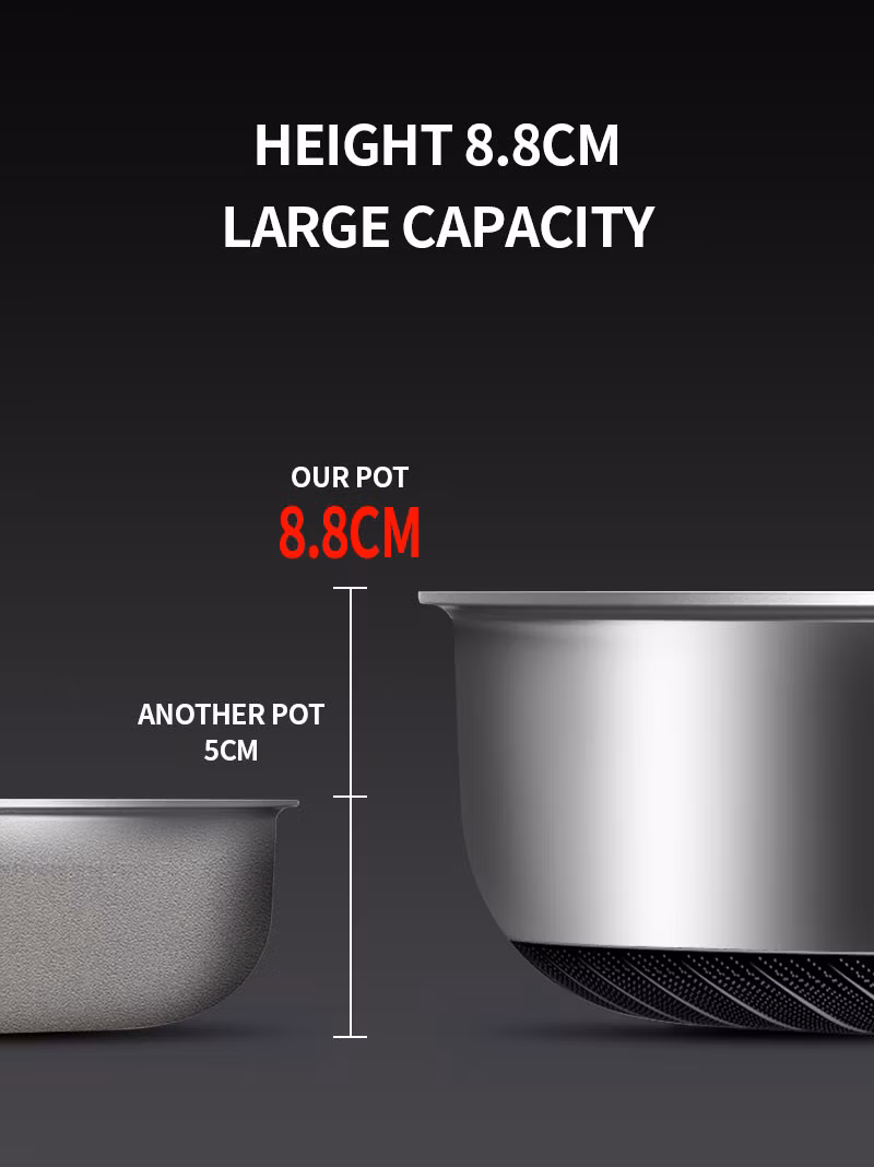 Hot Sell 26cm 28cm Stainless Steel Ceramic Coating Non-Stick Deep Frying Pan with Anti-Scalding Handle and Tempered Glass Lid