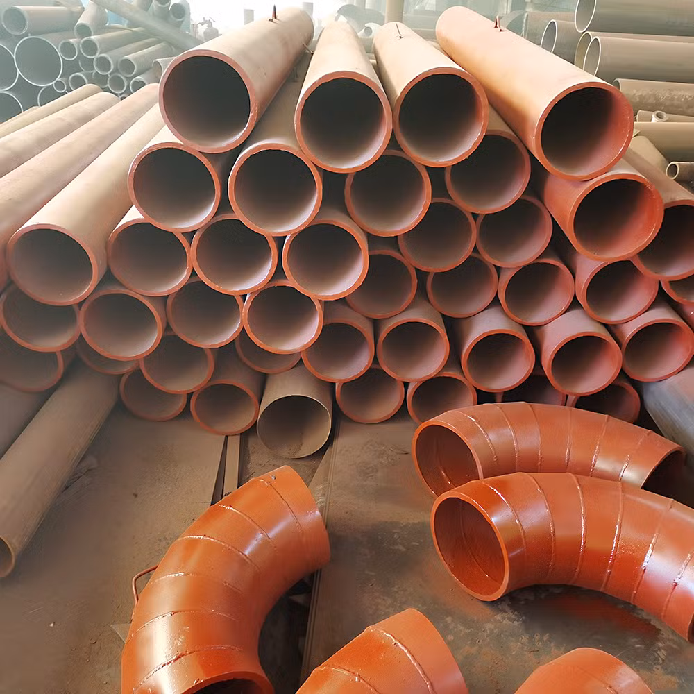 Ceramic-Steel Composite Pipes Widely Used in Electric Power Steel Metallurgy Mining