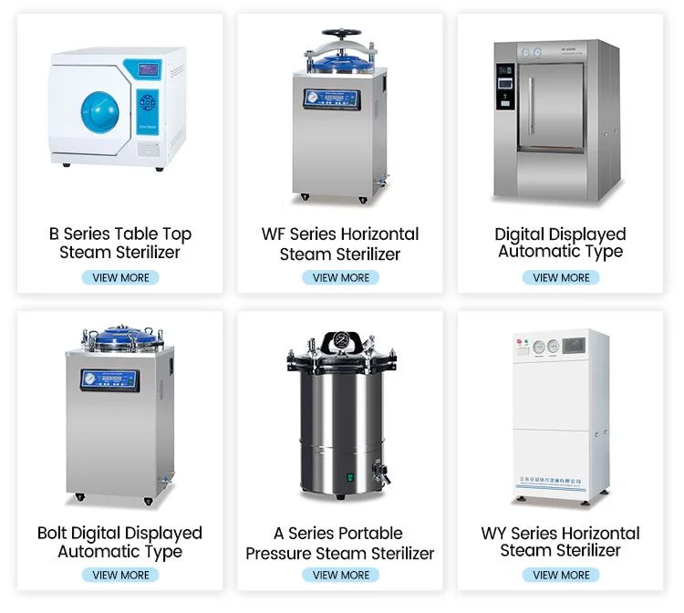 Professional Laboratory Uses Digital Automatic Drying Steam Sterilizer