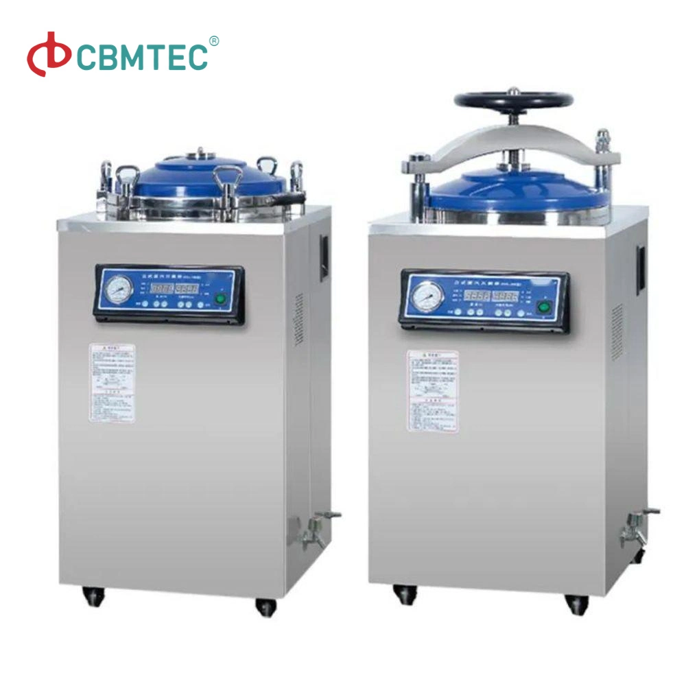 Good Price 100L Vertical Autoclave Lab Instrument, Laboratory Equipment Steam Pressure Sterilizer