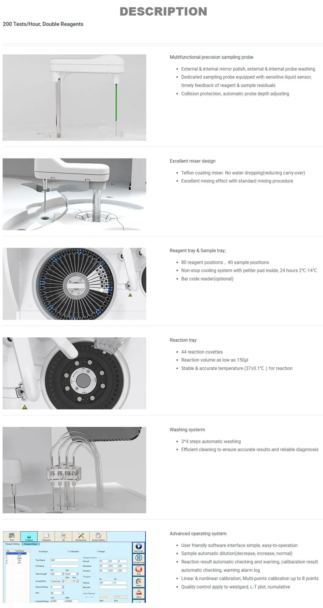 Infitek Ba-a-280 Fully Automatic Biochemistry Analyzer