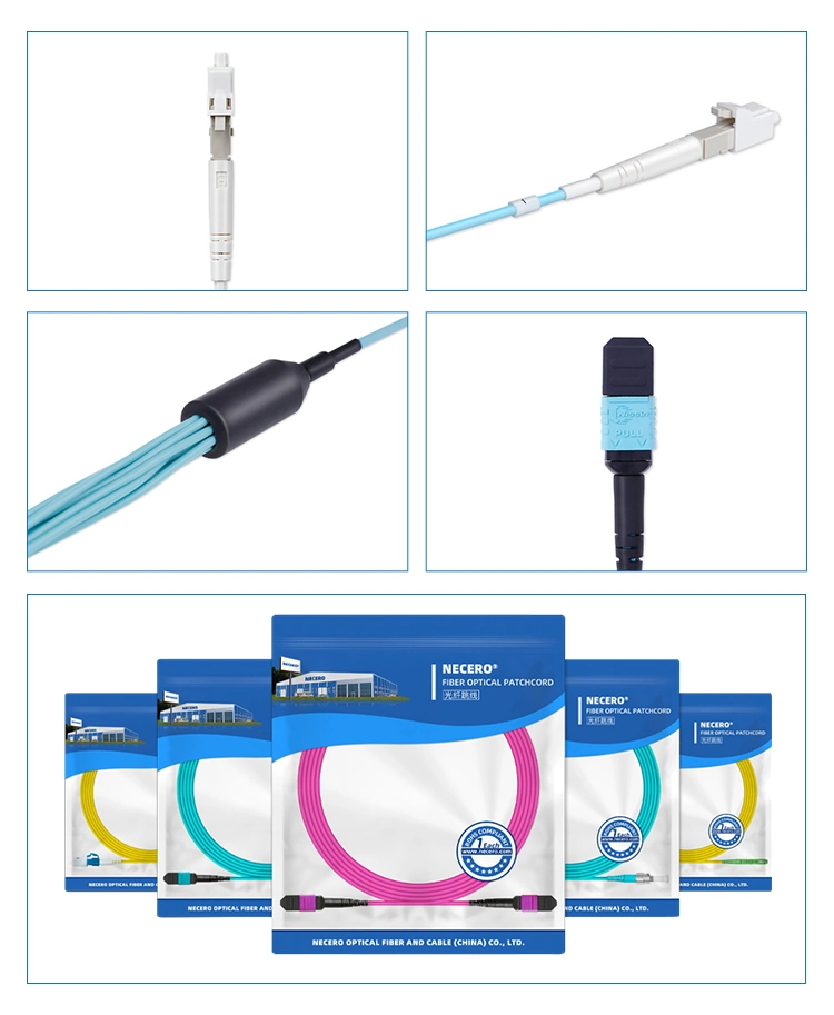 LC LC 12 Fibre MTP-MTP Fibre Optic Cables Network Cable Patch Cord