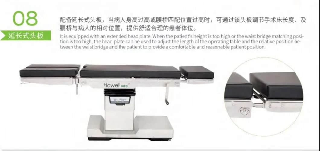 Multifunction Hospital Operating Equipment C Arm Surgical Operating Table Neurosurgery Surgical Table