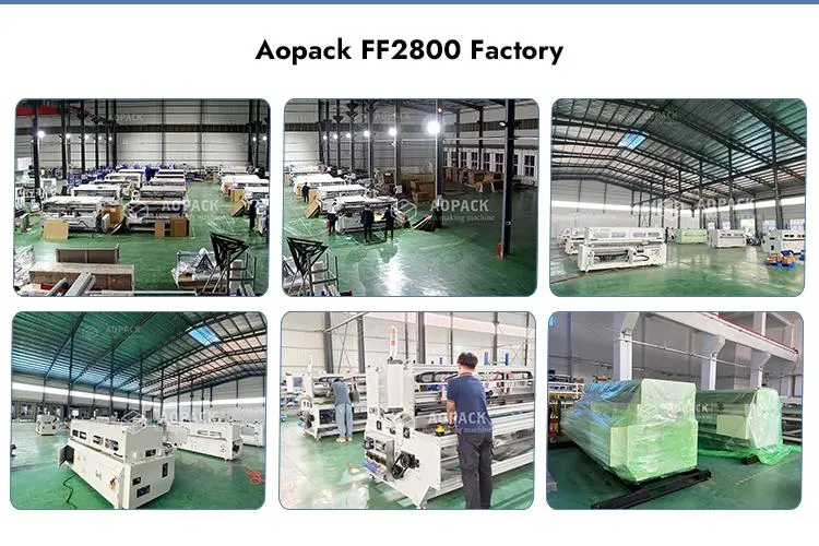 Aopack Fanfold Cardboard Cartoon Manufacturing Corrugated Box Maker Machine