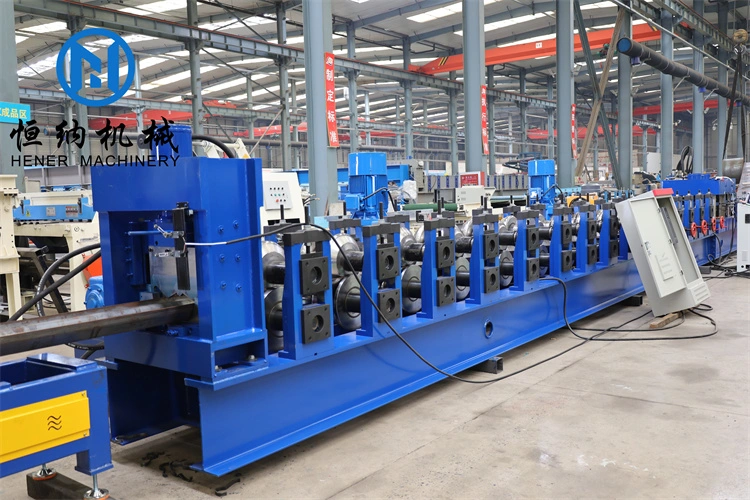 Highway Guardrail Roll Forming Machine Steel Production Line High Speed Way Guard Making Machine