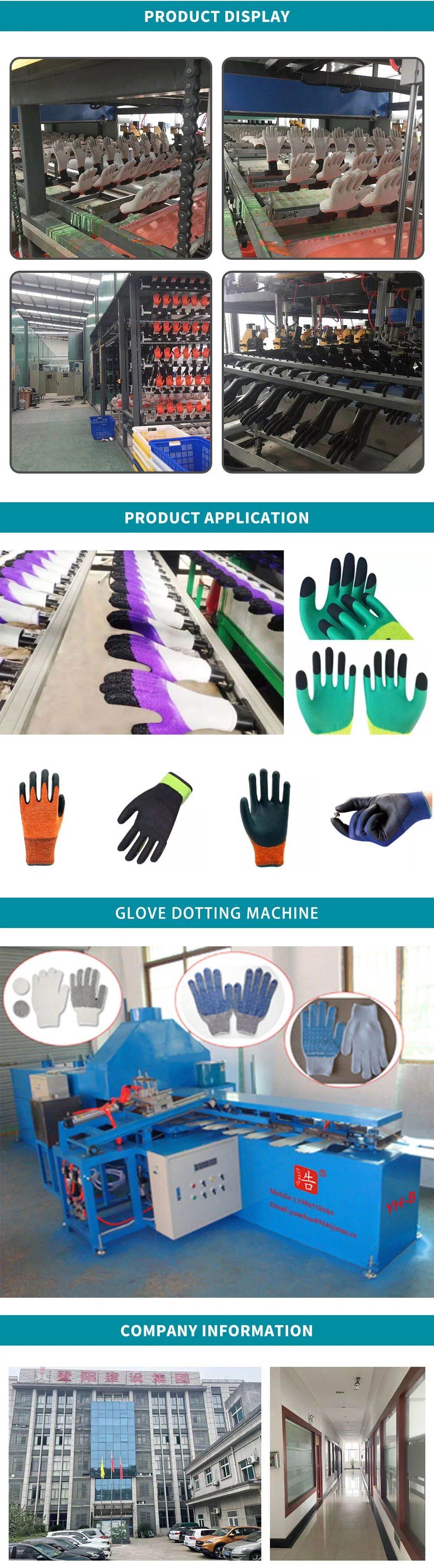 Double Former Latex Dipping Japanese Gloves Machine for Knitting Glove