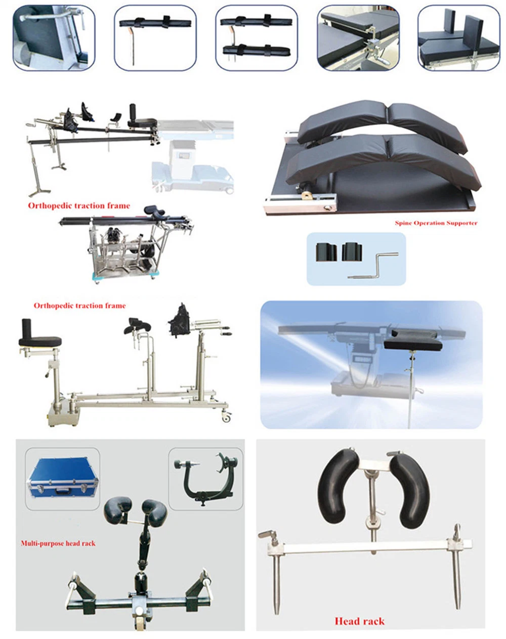 Extra Low Position Electric Hydraulic Medical Hospital Operating Bed Ophthalmic Brian Surgical Operation Table