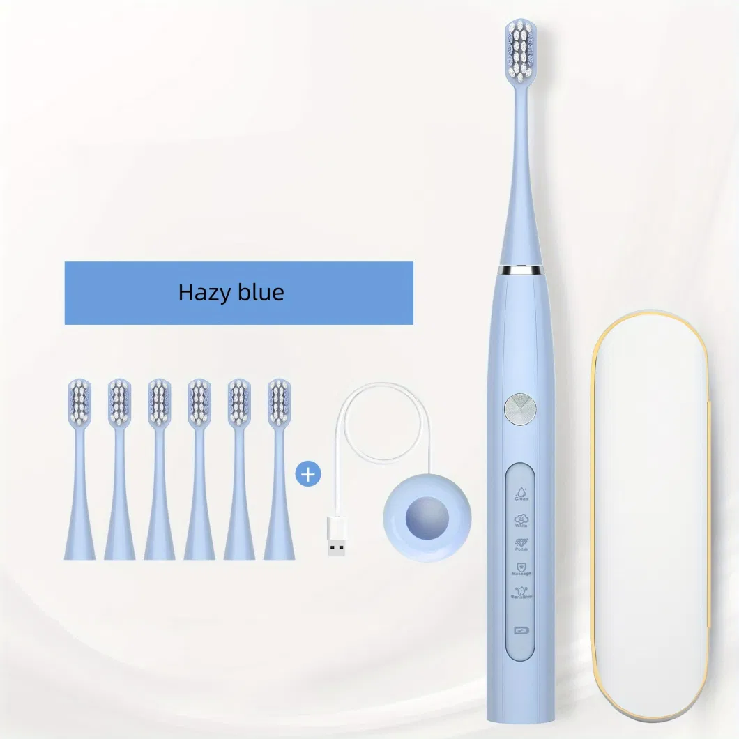 Rechargeable Waterproof USB Charging Automatic Silicone Electric Toothbrush