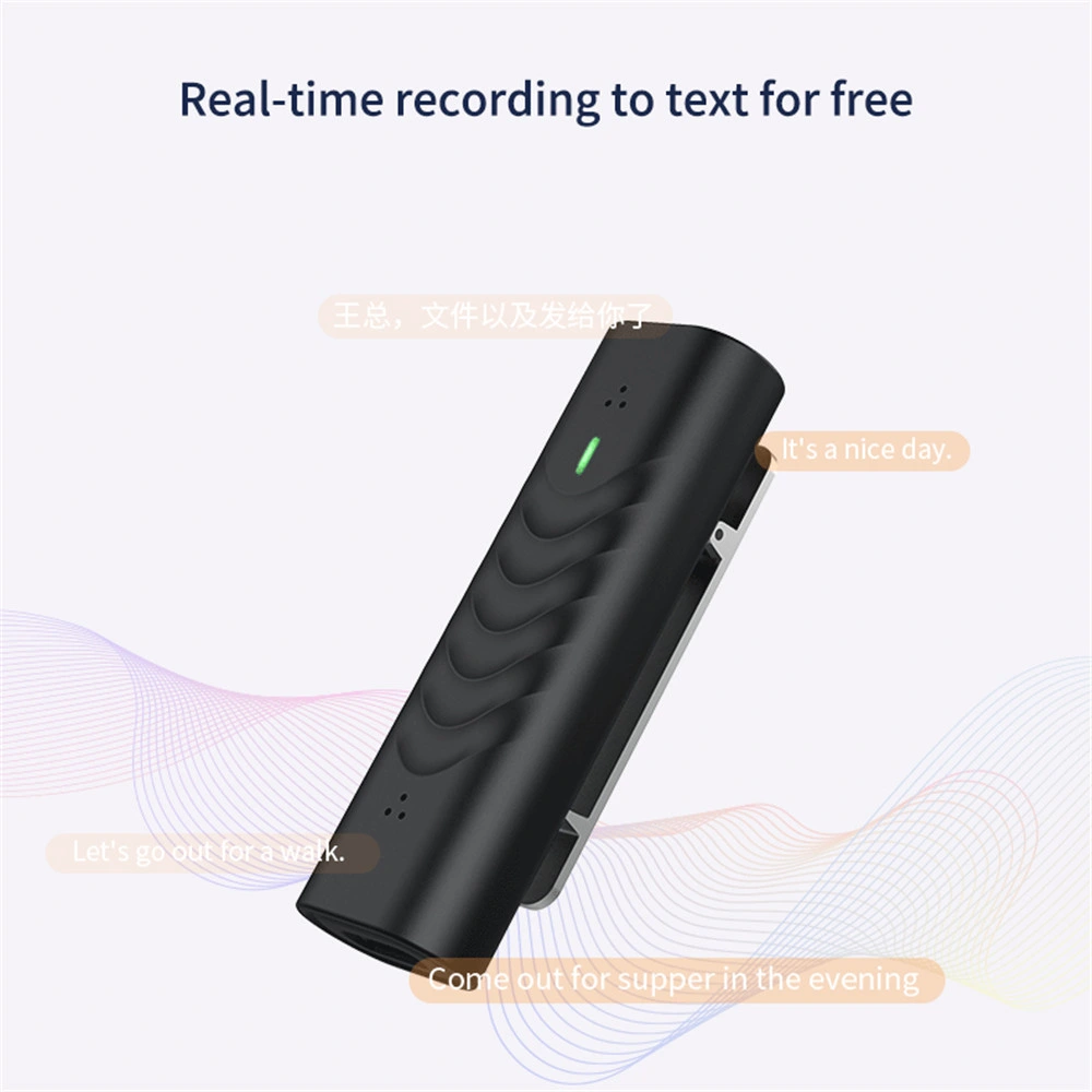 Smart Digital Recording 32GB Portable Voice Recorder Translator Dictaphone Professional Sound Record Long Time Audio Recorder