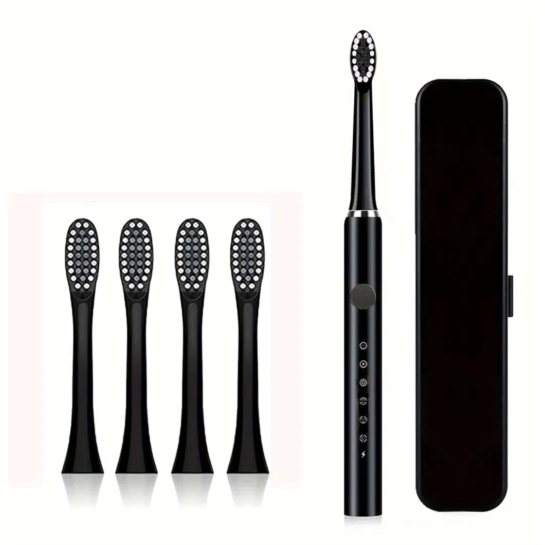 Rechargeable 2 Minute Smart Timer Automatic Silicone Electric Toothbrush