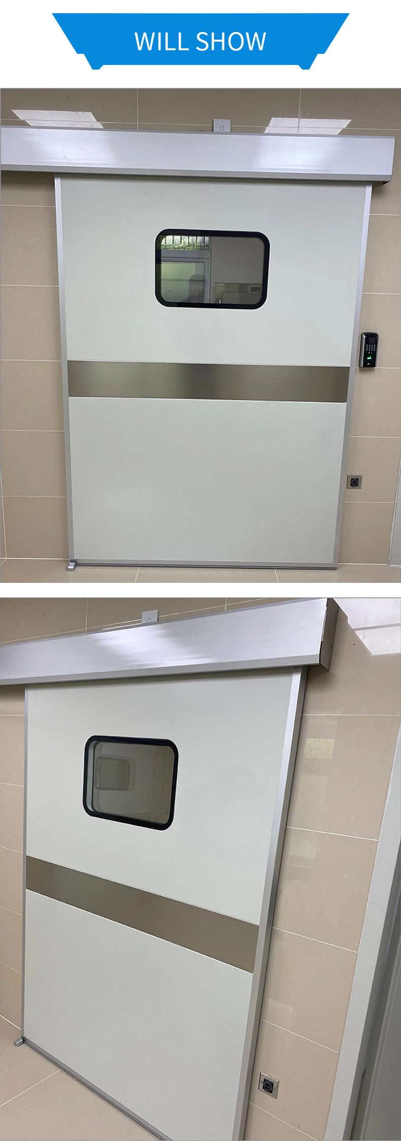 Operating Room Automatic Door Medical Airtight Door Foot Induction Airtight Door Translation Door Sliding Door Oral Electric Door