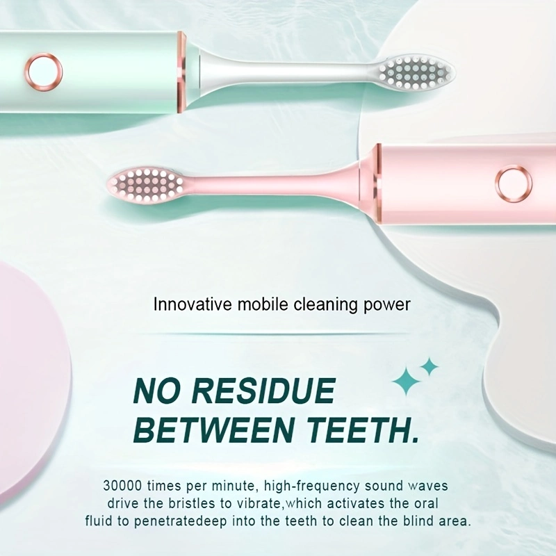 Sonic Electric Toothbrush with 5 Oral Cleaning Modes Ipx7 Soft Bristles