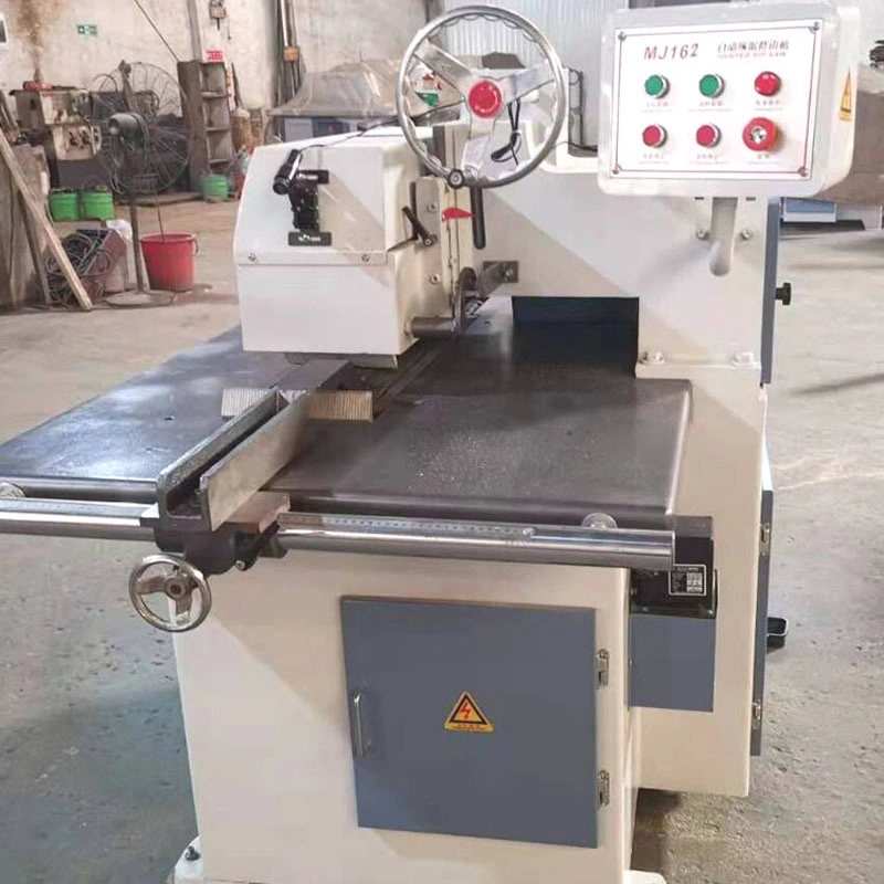 Mj162 Wood Working Automatic Feeding High Precision Straight Line Rip Saw Machine Single Rip Saw