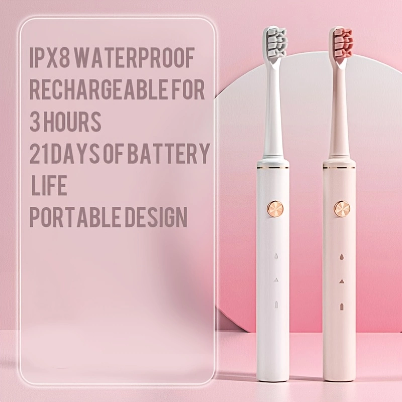 Factory Price High Quality Medium Bristle USB Charging Custom Toothbrush