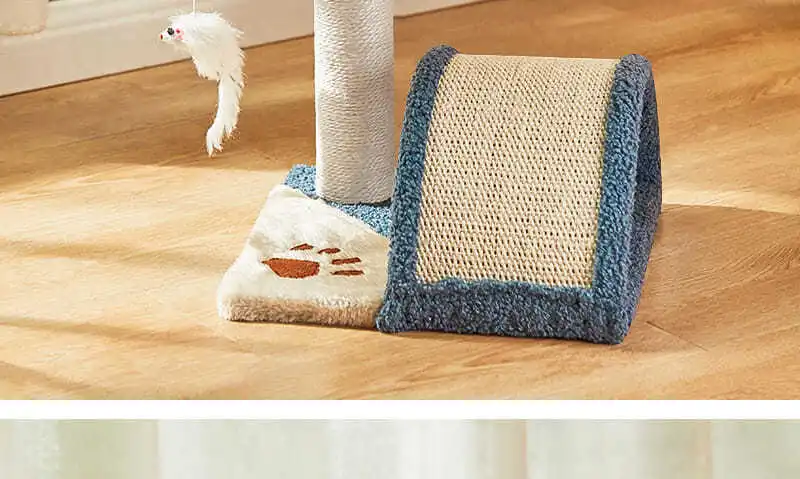 Cat Climbing Frame Scratching Board Scratching Post Sisal Hemp Teasing