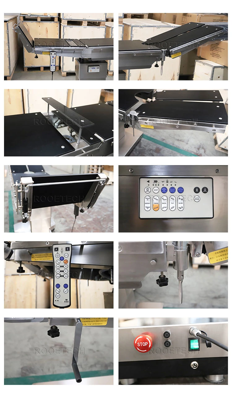 CE Approved C-Arm Available Electrical Hydraulic Surgical Operating Table for Obstetric Orthopedic Gynecological