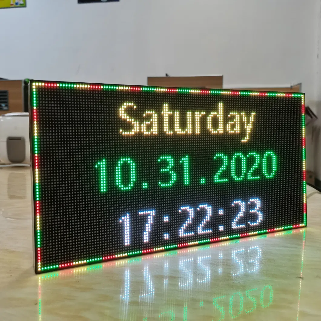 LED Signboard Screen Ads Panel LED Programmable Shop Moving Scrolling Message Display Board P2.5 LED Sign Board Display