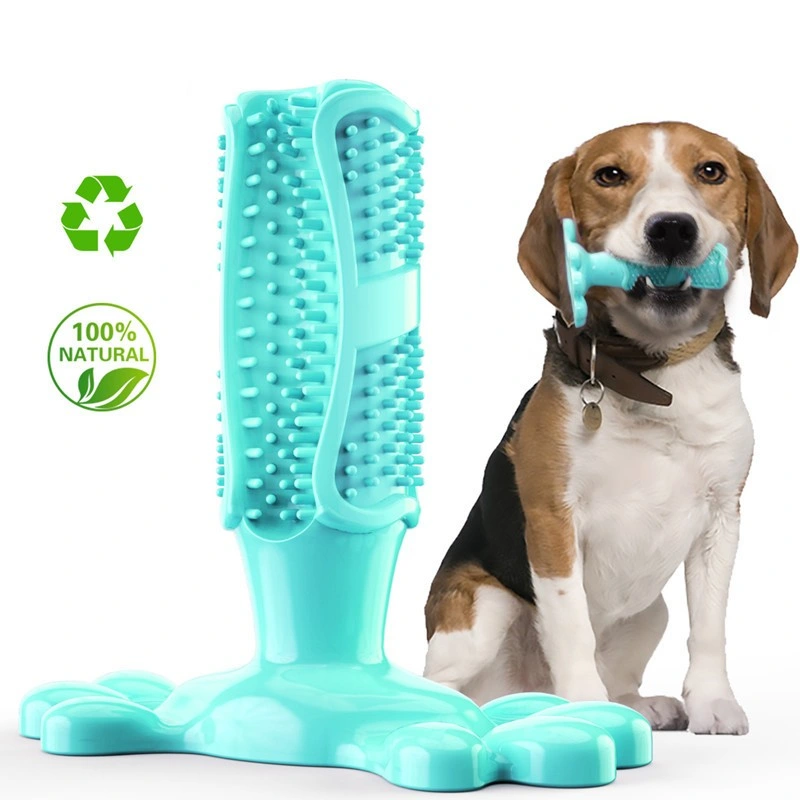 Pet Teeth Cleaning Brushing Oral Dental Care Durable Dog Chew Toy Dog Chew Toy Toothbrush