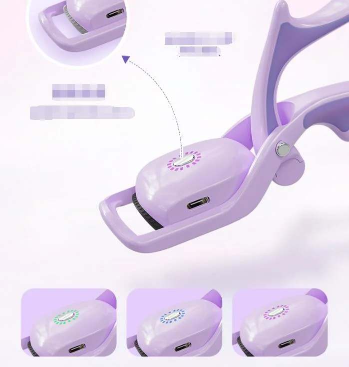 Safe Smart Design USB Rechargeable Mini Electric Eyelash Curler