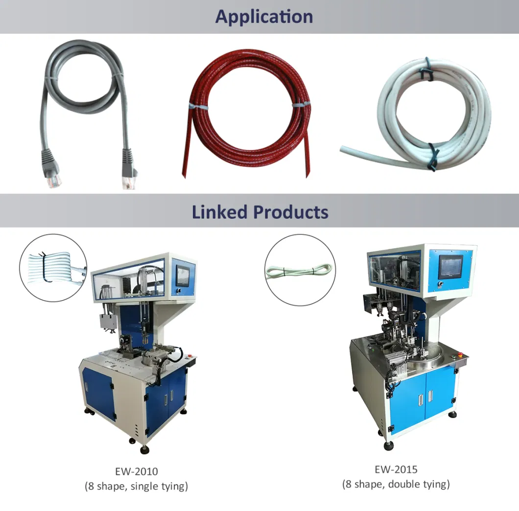 Automatic Winding Machine Cable Winding and Binding Machine for Packing Table Winding Wire and Tying Wire Machine