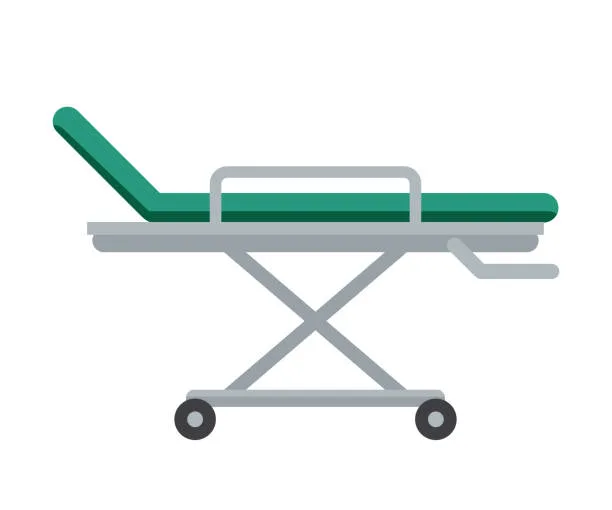 Huaren Medical Stretcher Trolley Manufacturers Medical Transport Stretcher China Hr-Z01 Manual Patient Trolley Stretcher