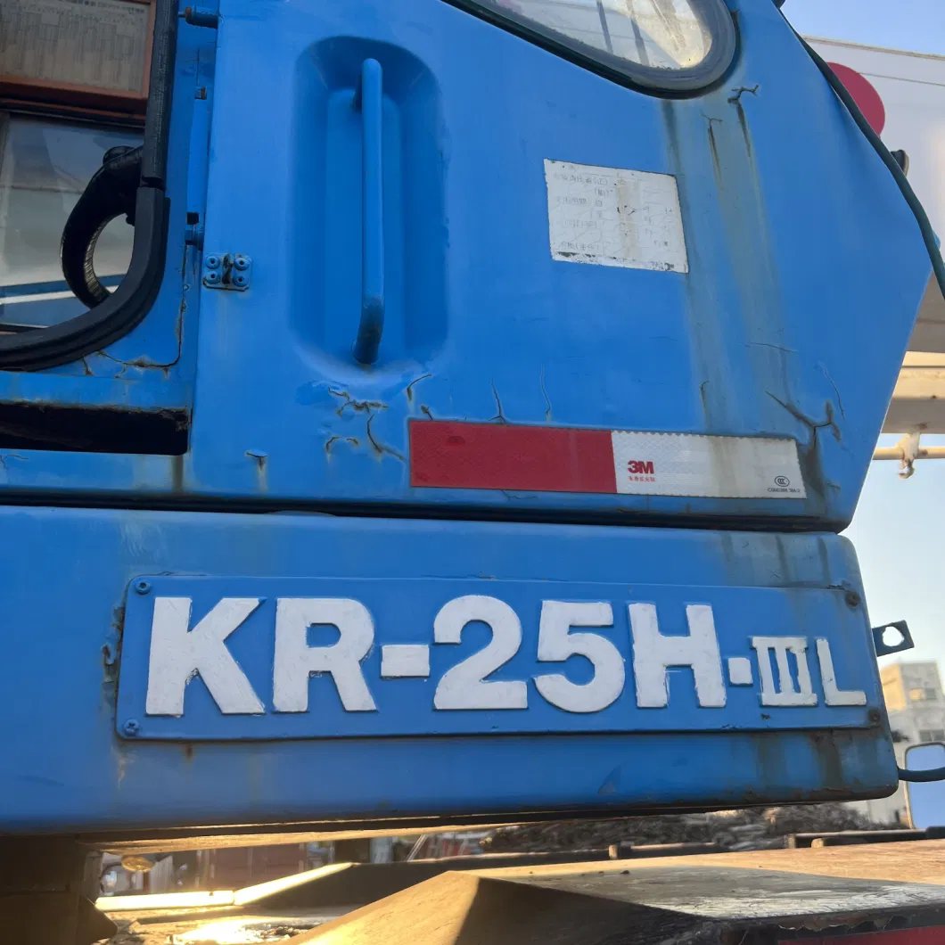 Second-Hand Japanese Imported Katoo Kr25h-Iiil 25-Ton 50ton Truck Crane, Used Mmilitary Truck Cranes Tadanoo Xcmgg Truck Crane for Sale