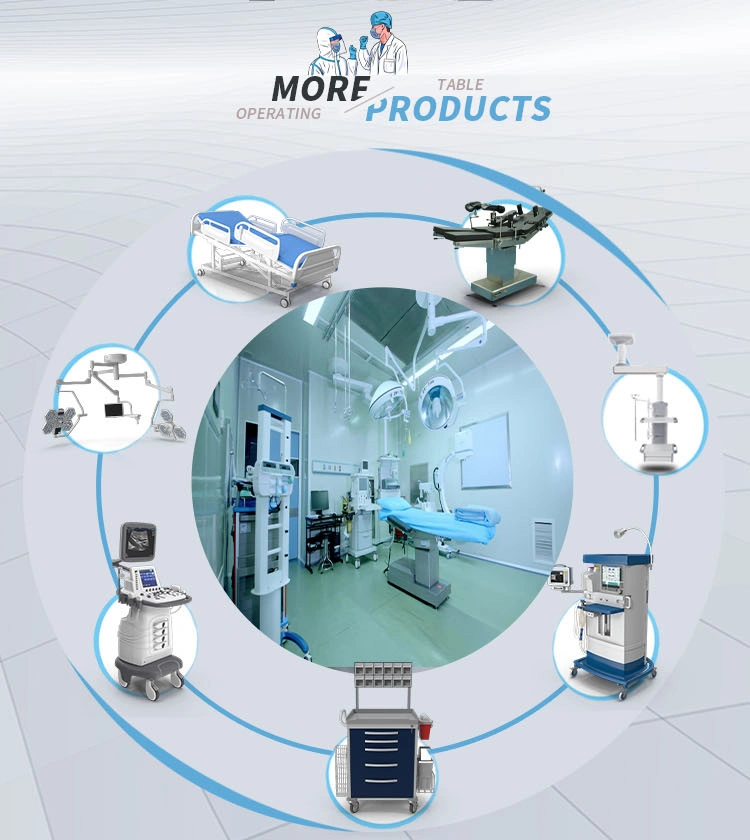 High-End Hospital Electric Operating Table with Translation Function Surgical Operating Table Price