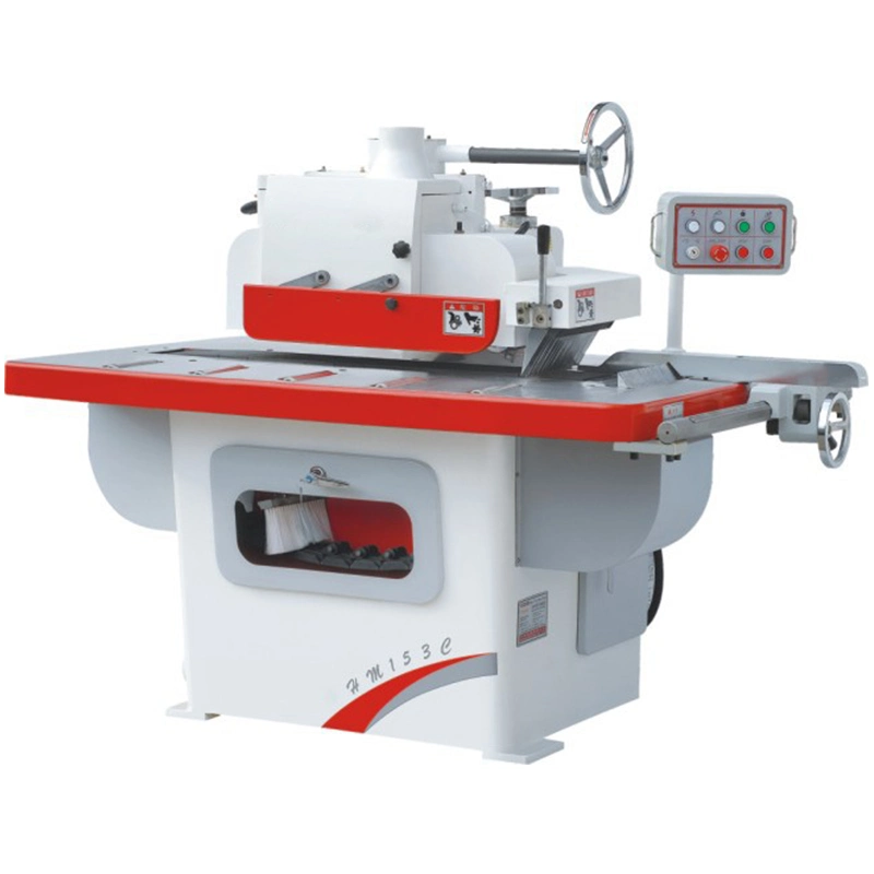 Mj153 Wood Cutting Machine Straight Line Single Rip Saw