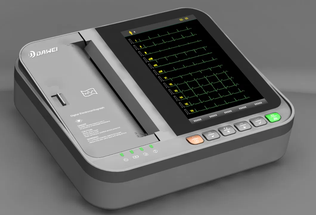 Medical Electrocardiogram Equipment 12 Channel Medical EKG Machine 12 Lead ECG Machine with Interpreter