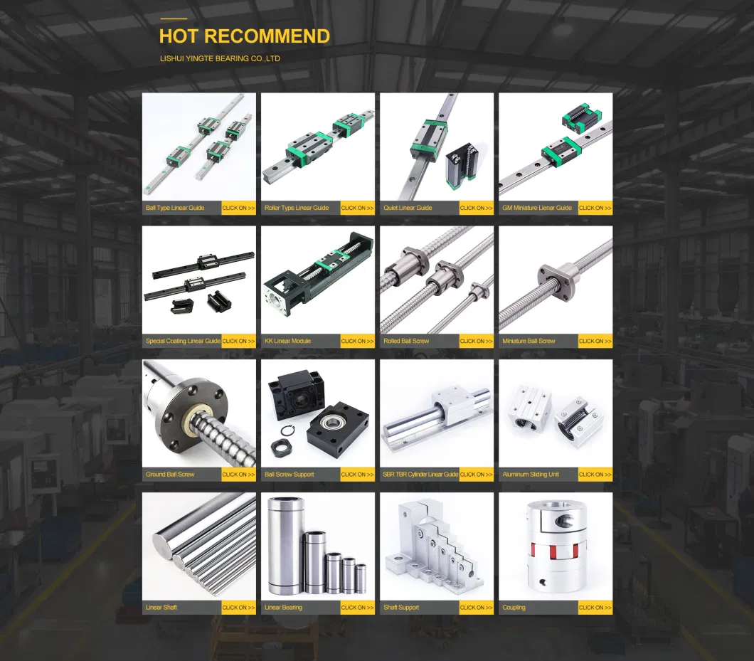 Shac Linear Guide and Tbi Ball Screw Mounted 3 Axis Linear Module