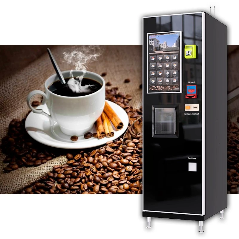 Automatically Bean to Cup Espresso Coffee Vending Machine