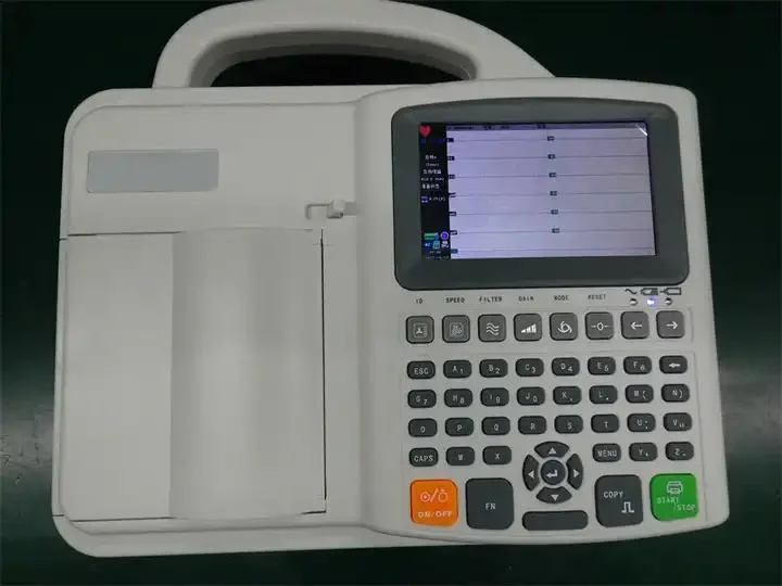 Medical 6 Channel 12 Leads ECG EKG Machine