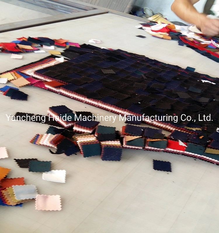 Automatic Fabric Sample/ Sample Book/Swatch/ Waterfall/ Hanger Collection Cutting Machine