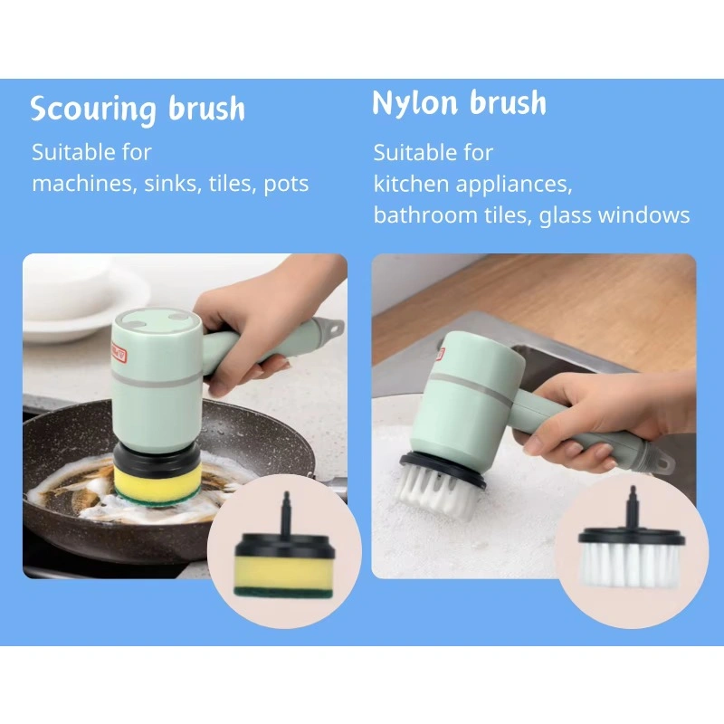 Promotional 2024 New Arrivals Professional Quality Smart Electric Cleaning Brushes Kitchen Tools