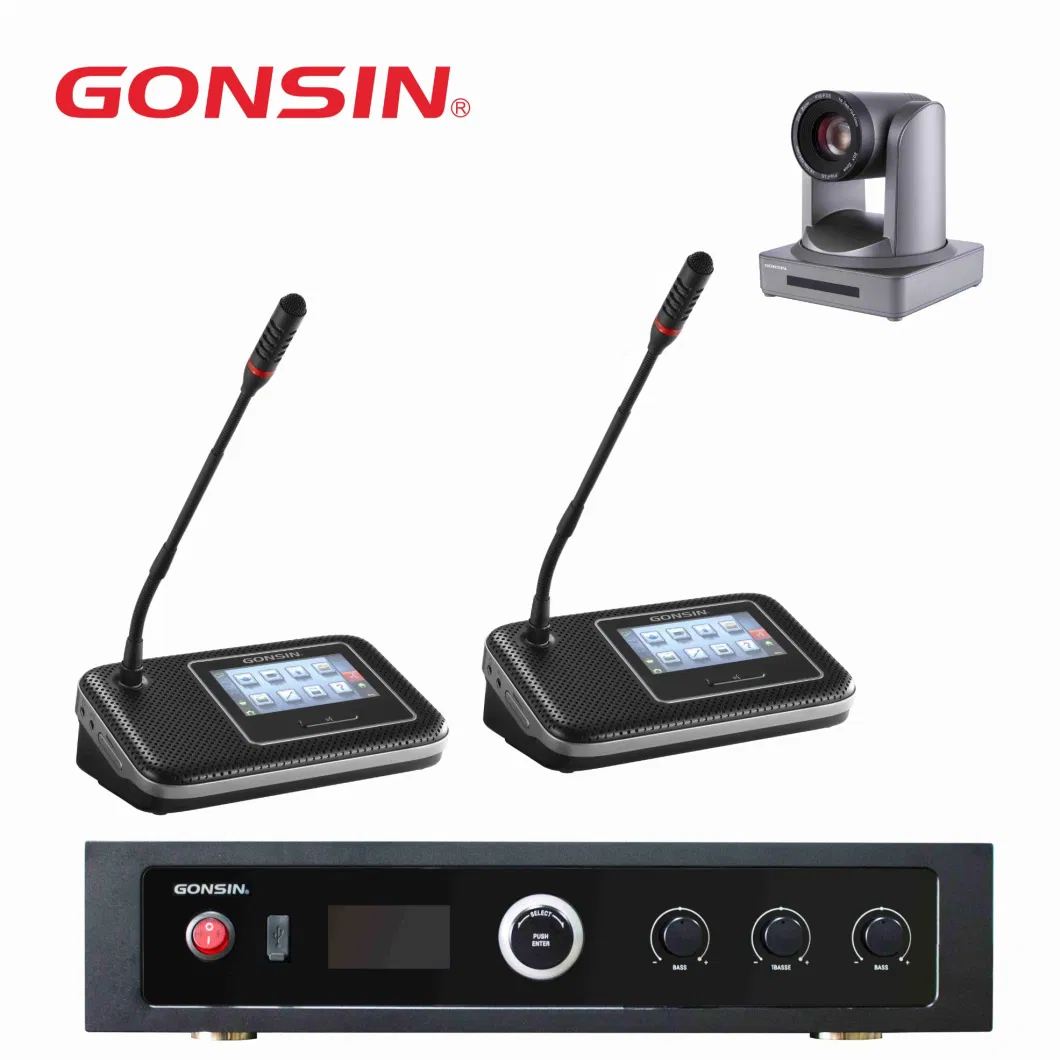 Desktop Wireless Conference Microphone with Voting Simultaneous Interpretation