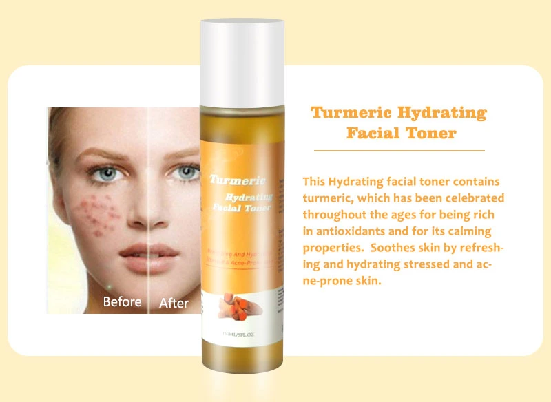 Beauty Cosmetics Skin Care Moisturizing Anti-Wrinkle Vitamin C Turmeric Skin Care Set